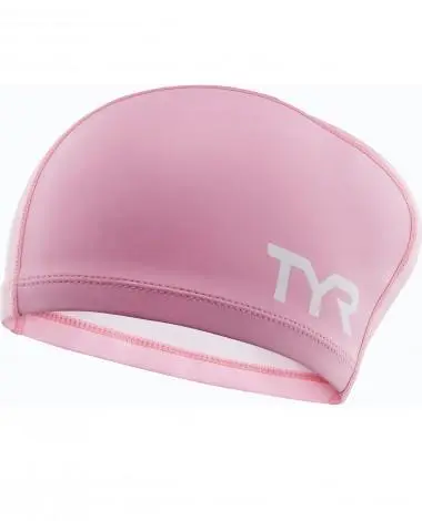 TYR Long Hair Silicone Comfort Swim Cap 5 TYR Long Hair Silicone Comfort Swim Cap - Image 3