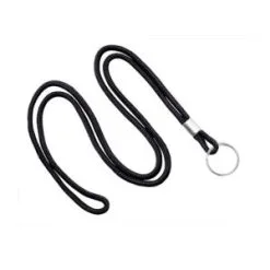 K&B Sportswear Black Lanyard