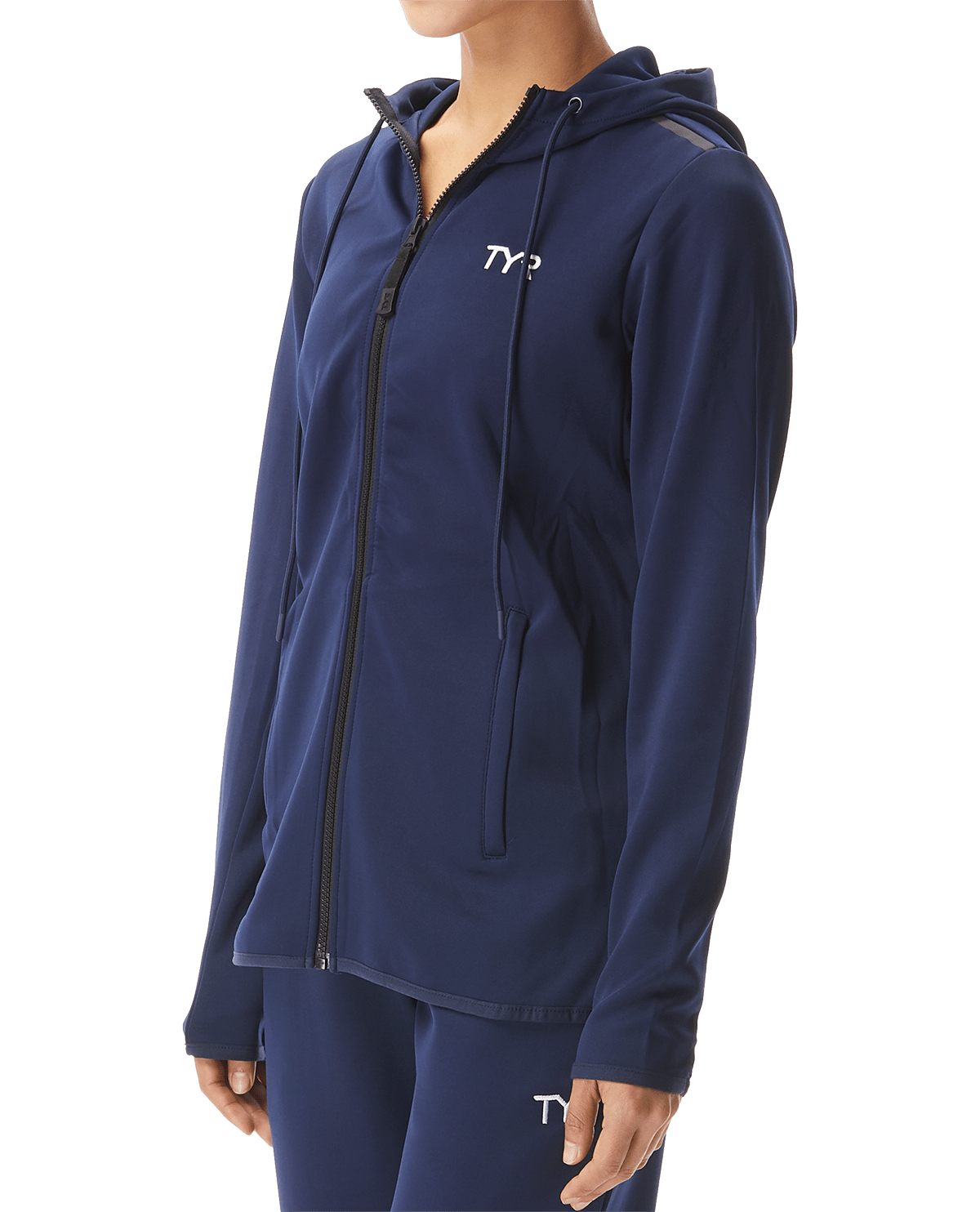 TYR Women's Alliance Podium Full Zip Hoodie 7 TYR Women's Alliance Podium Full Zip Hoodie - Image 5