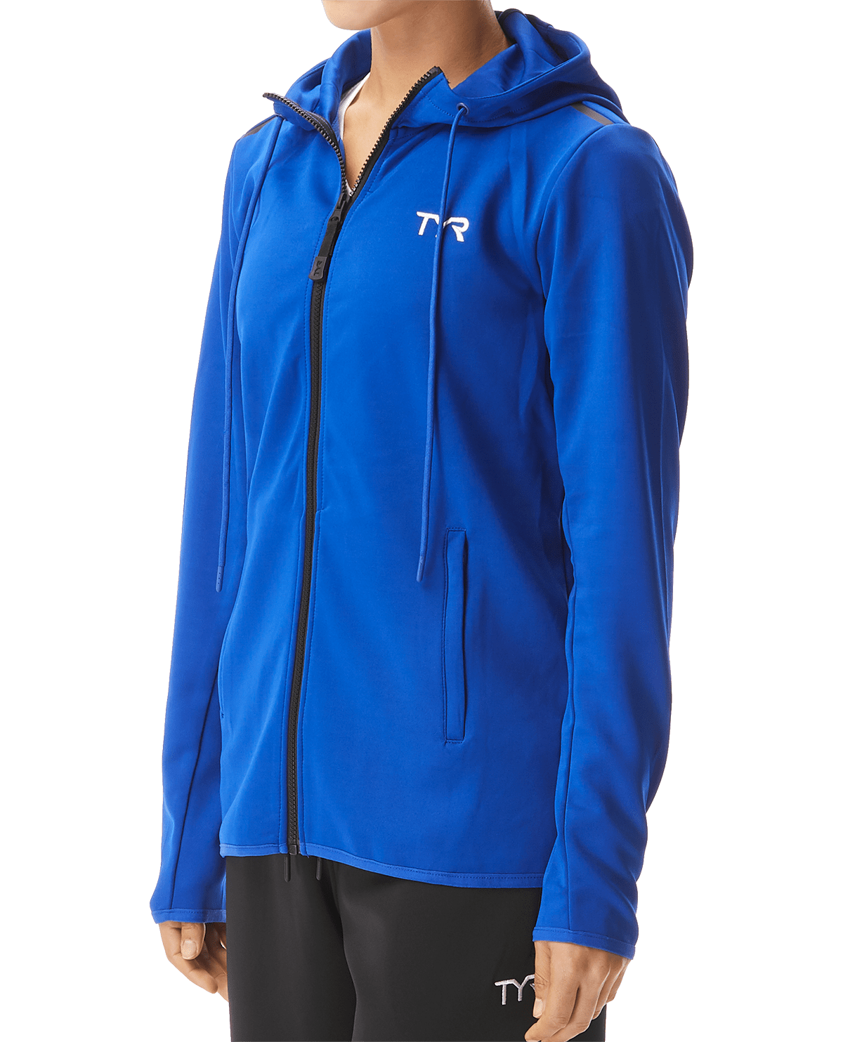 TYR Women's Alliance Podium Full Zip Hoodie 9 TYR Women's Alliance Podium Full Zip Hoodie - Image 7